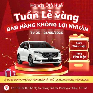 TUẦN LỄ VÀNG - BÁN HÀNG KHÔNG LỢI NHUẬN