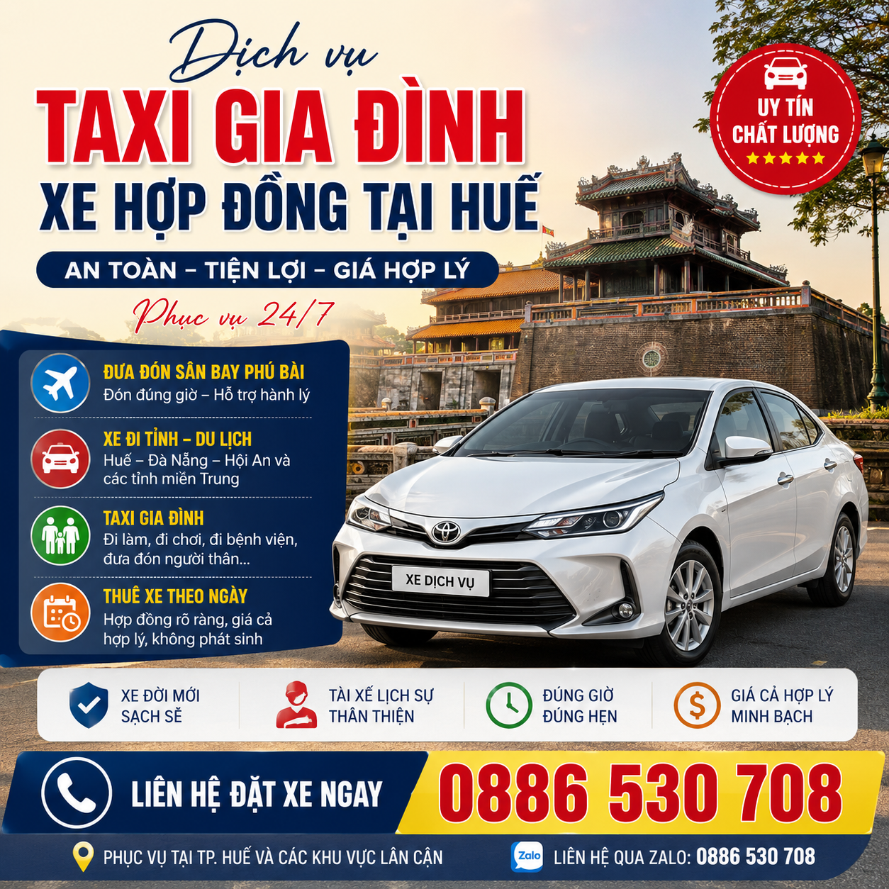 taxi Huế giá rẻ